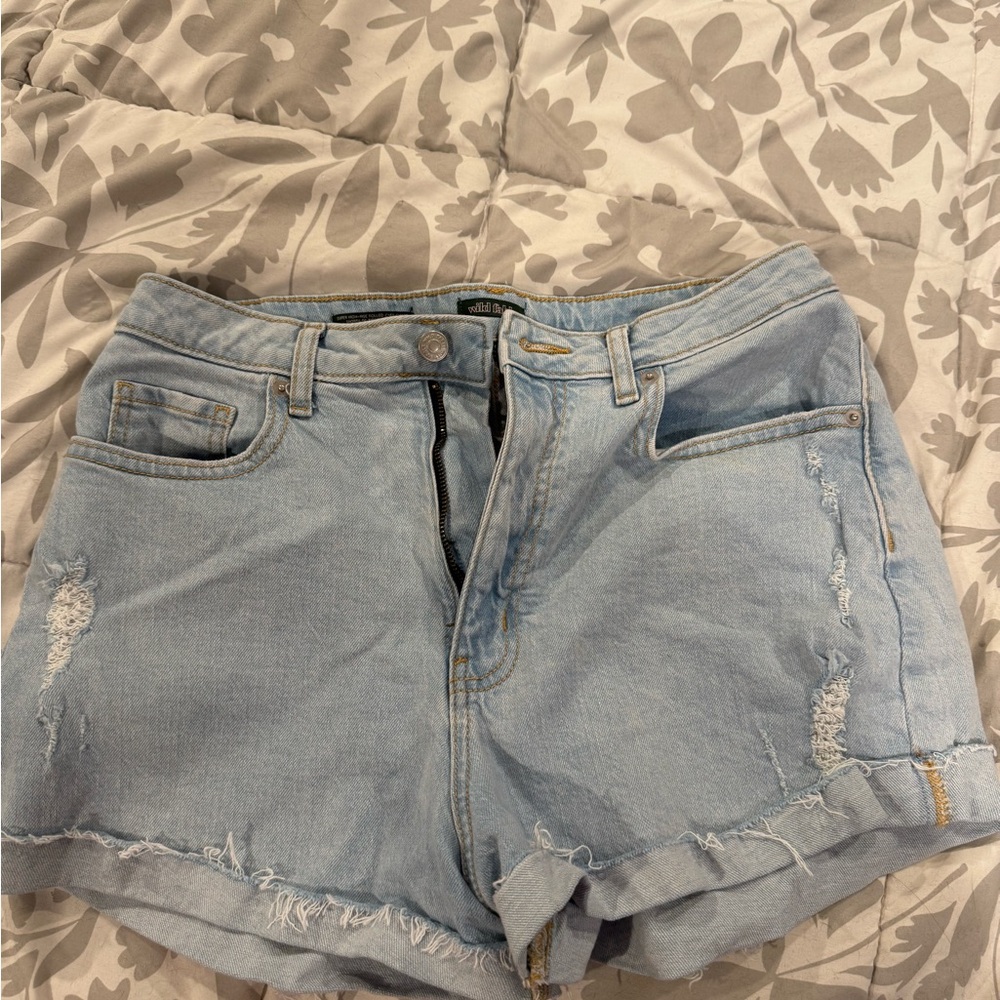 Wild Fable Super High Rise Cuff Shorts